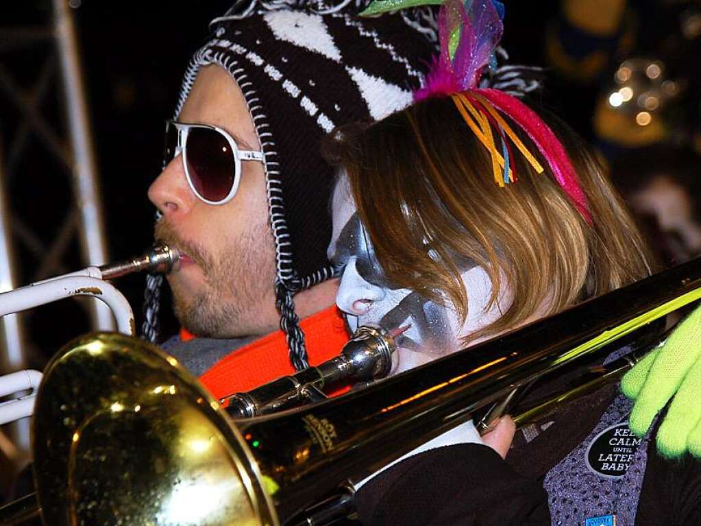 Bunt und hei ging es her beim 25. Open-Air-Gugge-Festival.