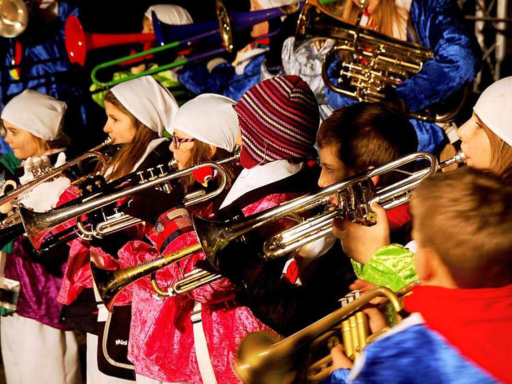 Bunt und hei ging es her beim 25. Open-Air-Gugge-Festival.