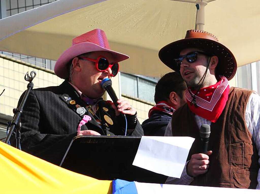 Viel zu sehen gab es beim Fasnet-Umzug in Bad Krozingen