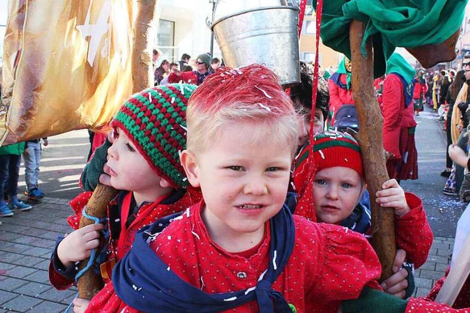 Viel zu sehen gab es beim Fasnet-Umzug in Bad Krozingen (Foto: Otmar Faller) Viel zu sehen gab es beim Fasnet-Umzug in Bad Krozingen (Foto: Otmar Faller)