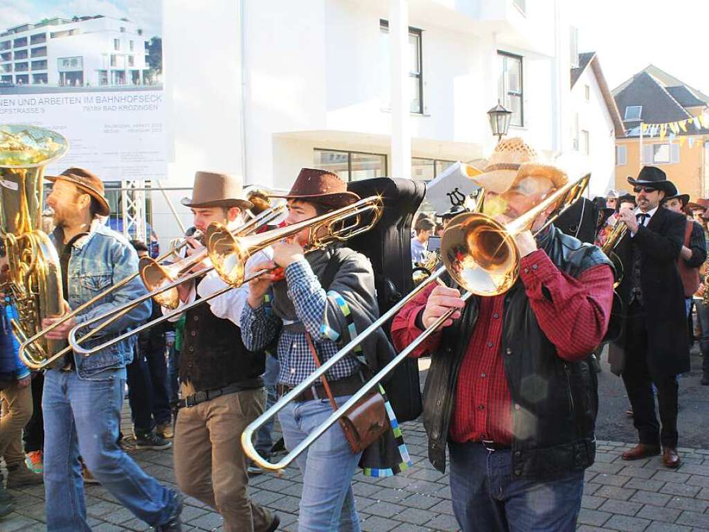 Viel zu sehen gab es beim Fasnet-Umzug in Bad Krozingen