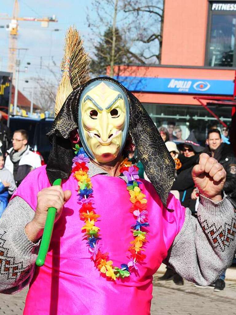 Viel zu sehen gab es beim Fasnet-Umzug in Bad Krozingen