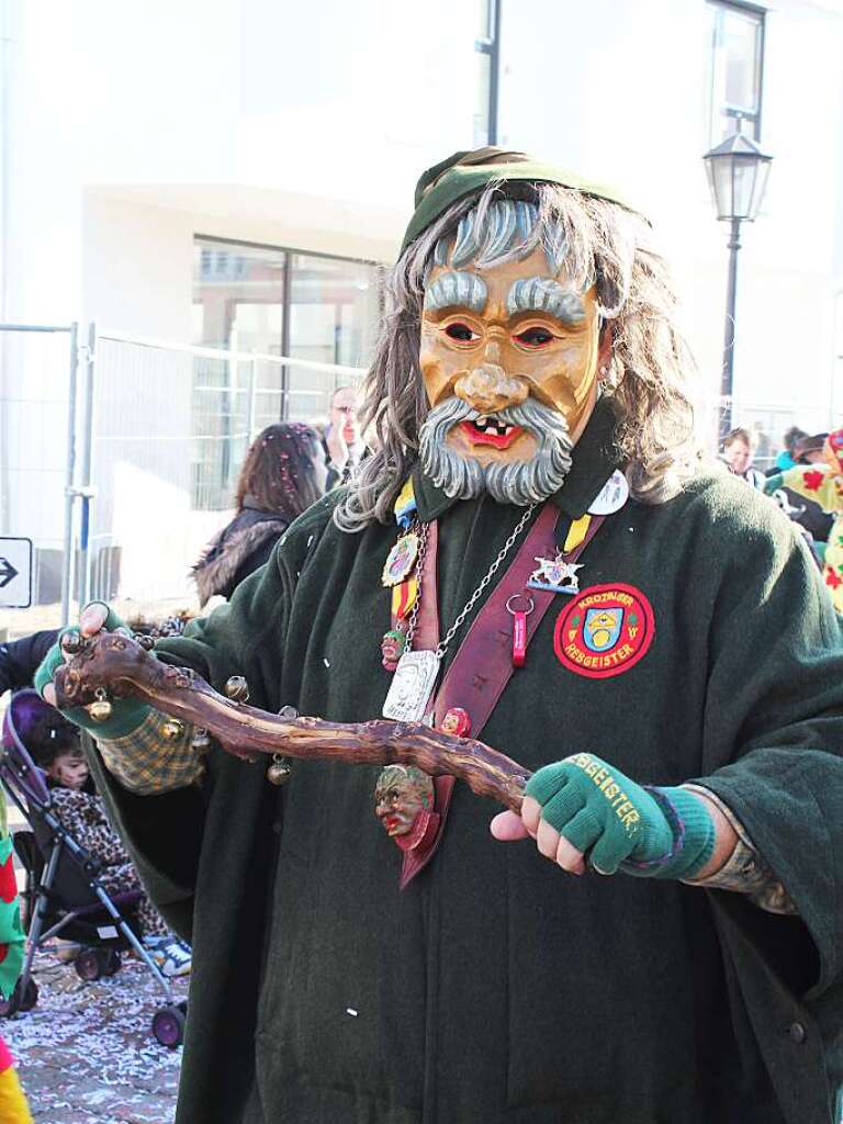 Viel zu sehen gab es beim Fasnet-Umzug in Bad Krozingen