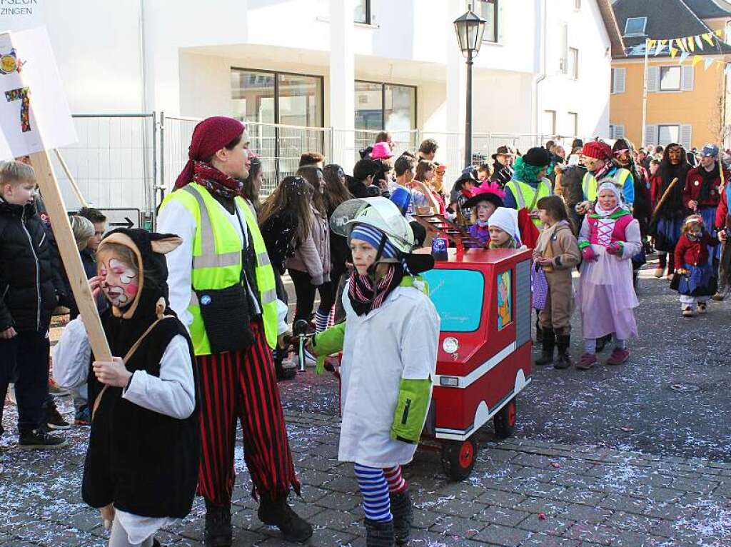 Viel zu sehen gab es beim Fasnet-Umzug in Bad Krozingen