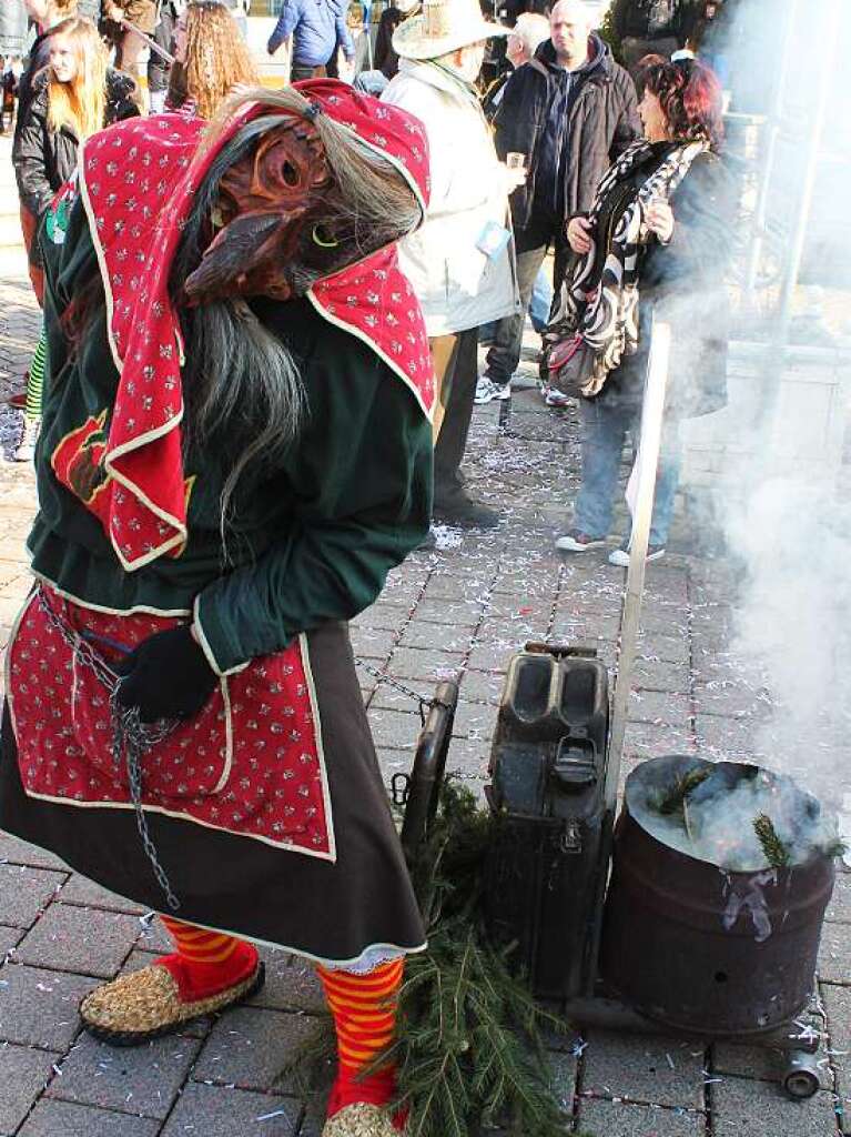 Viel zu sehen gab es beim Fasnet-Umzug in Bad Krozingen