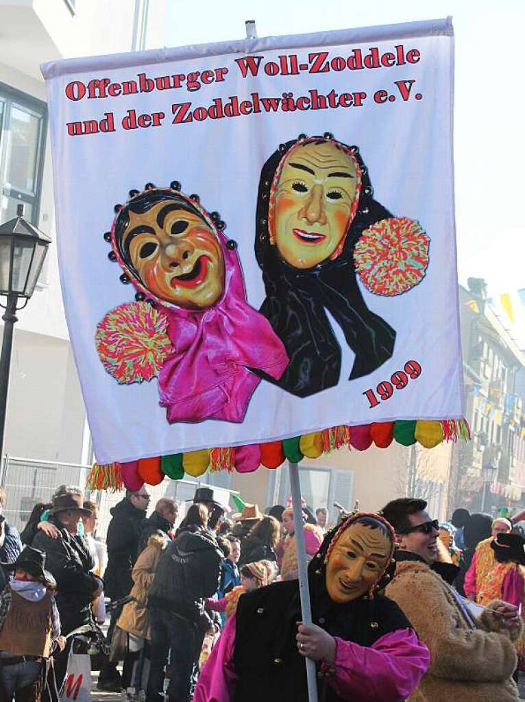 Viel zu sehen gab es beim Fasnet-Umzug in Bad Krozingen