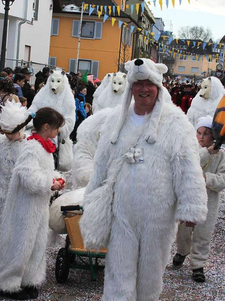 Viel zu sehen gab es beim Fasnet-Umzug in Bad Krozingen