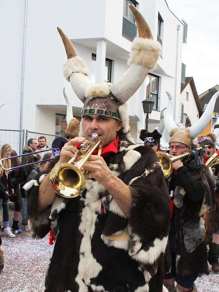 Viel zu sehen gab es beim Fasnet-Umzug in Bad Krozingen