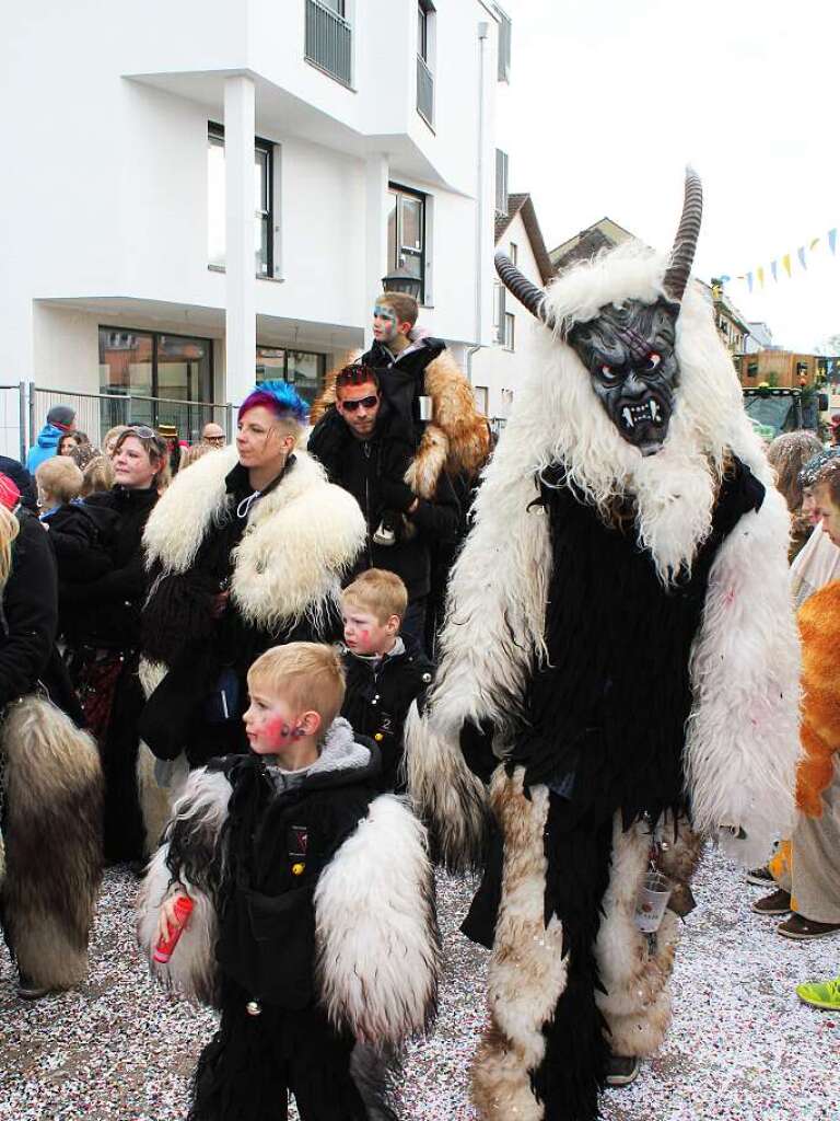 Viel zu sehen gab es beim Fasnet-Umzug in Bad Krozingen