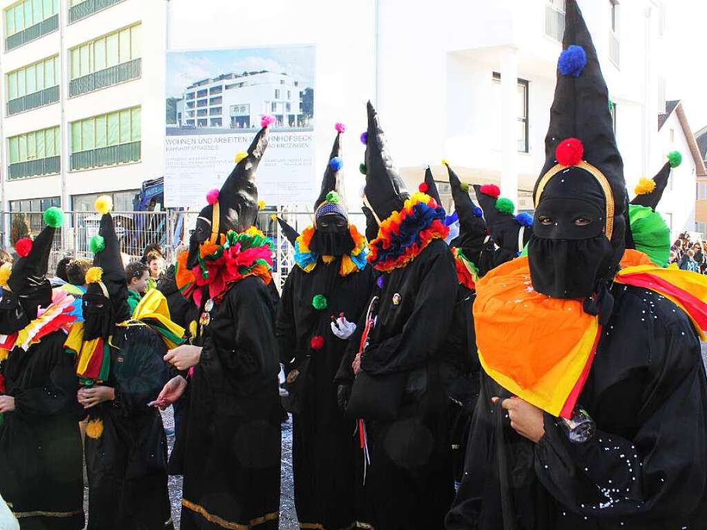 Viel zu sehen gab es beim Fasnet-Umzug in Bad Krozingen