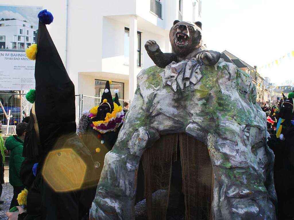 Viel zu sehen gab es beim Fasnet-Umzug in Bad Krozingen