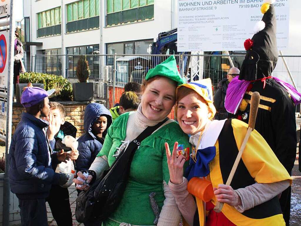 Viel zu sehen gab es beim Fasnet-Umzug in Bad Krozingen