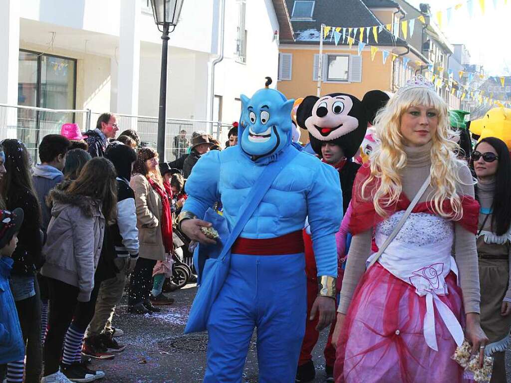 Viel zu sehen gab es beim Fasnet-Umzug in Bad Krozingen