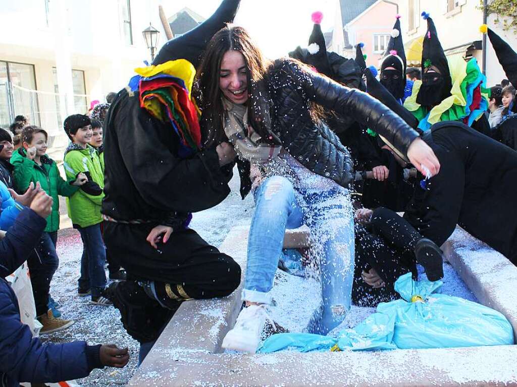 Viel zu sehen gab es beim Fasnet-Umzug in Bad Krozingen