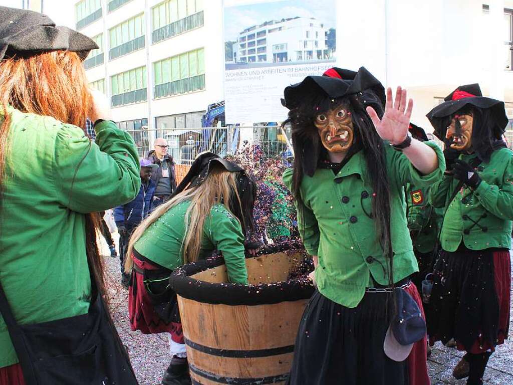 Viel zu sehen gab es beim Fasnet-Umzug in Bad Krozingen