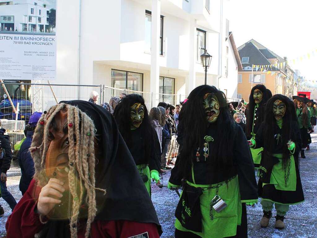 Viel zu sehen gab es beim Fasnet-Umzug in Bad Krozingen