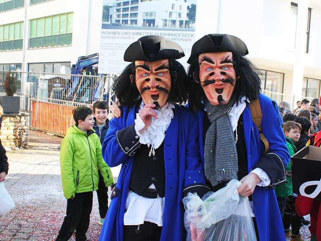 Viel zu sehen gab es beim Fasnet-Umzug in Bad Krozingen