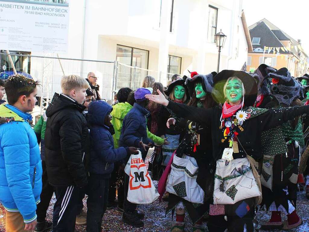 Viel zu sehen gab es beim Fasnet-Umzug in Bad Krozingen