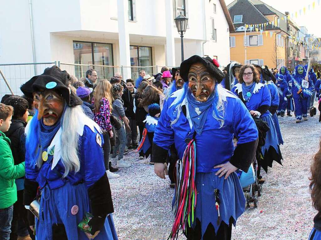 Viel zu sehen gab es beim Fasnet-Umzug in Bad Krozingen