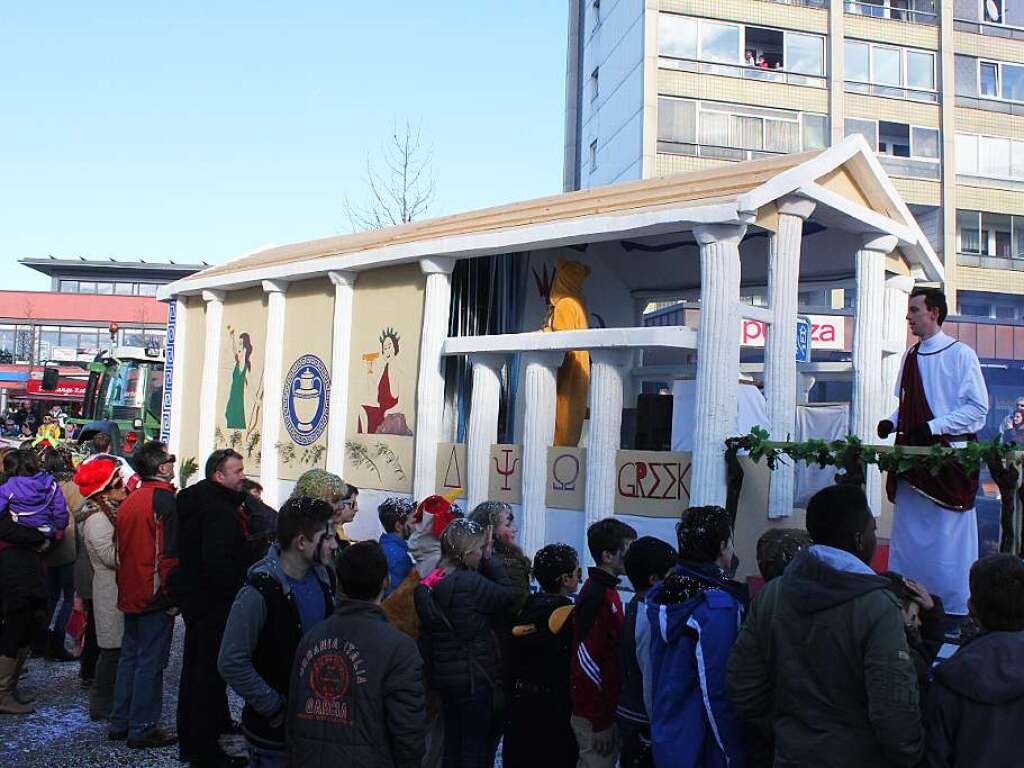 Viel zu sehen gab es beim Fasnet-Umzug in Bad Krozingen