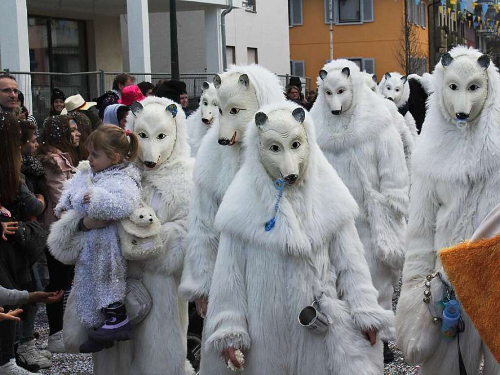 Viel zu sehen gab es beim Fasnet-Umzug in Bad Krozingen