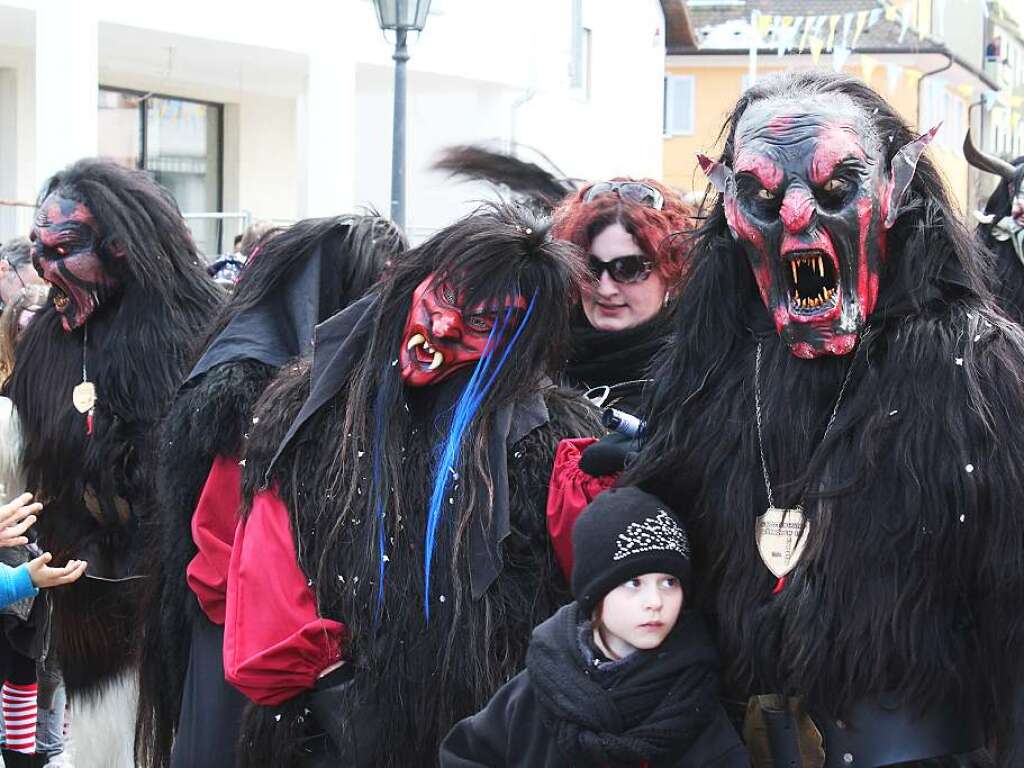 Viel zu sehen gab es beim Fasnet-Umzug in Bad Krozingen