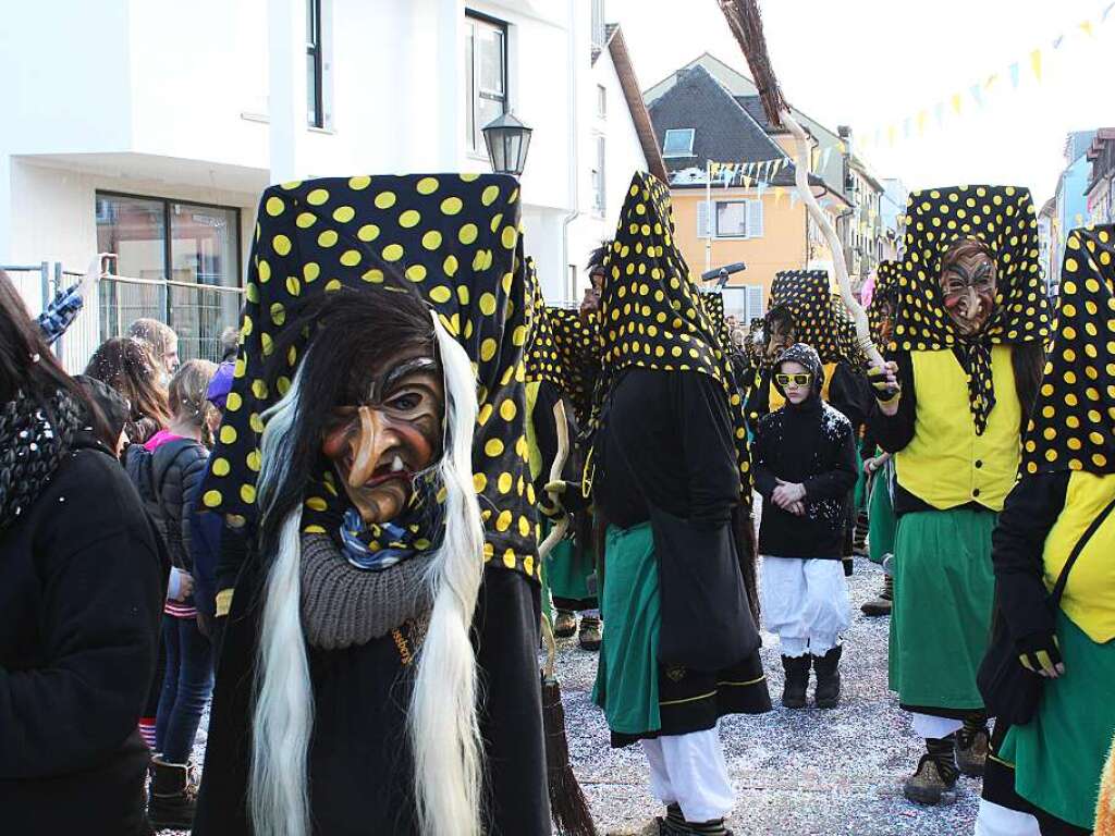 Viel zu sehen gab es beim Fasnet-Umzug in Bad Krozingen