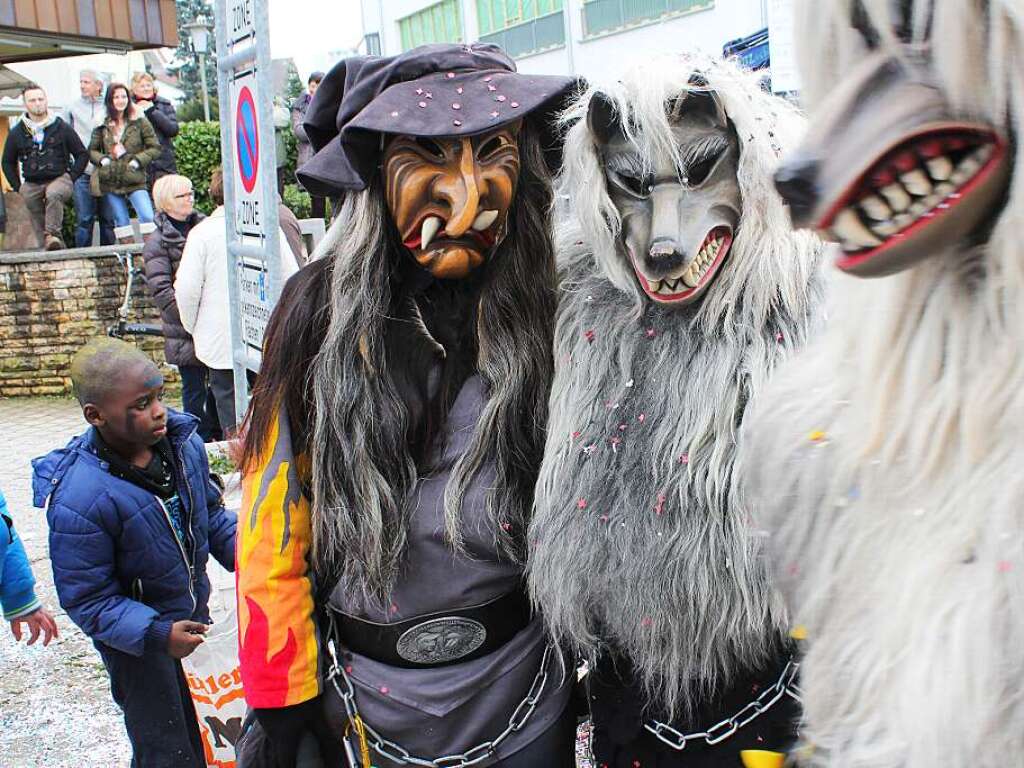 Viel zu sehen gab es beim Fasnet-Umzug in Bad Krozingen