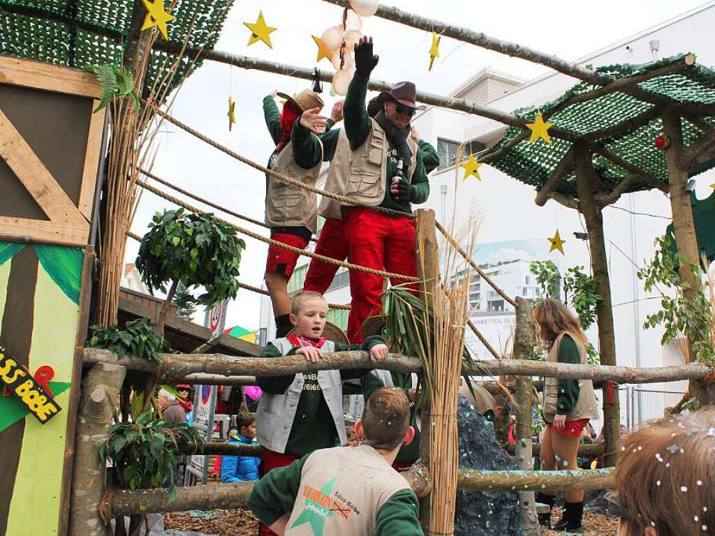 Viel zu sehen gab es beim Fasnet-Umzug in Bad Krozingen