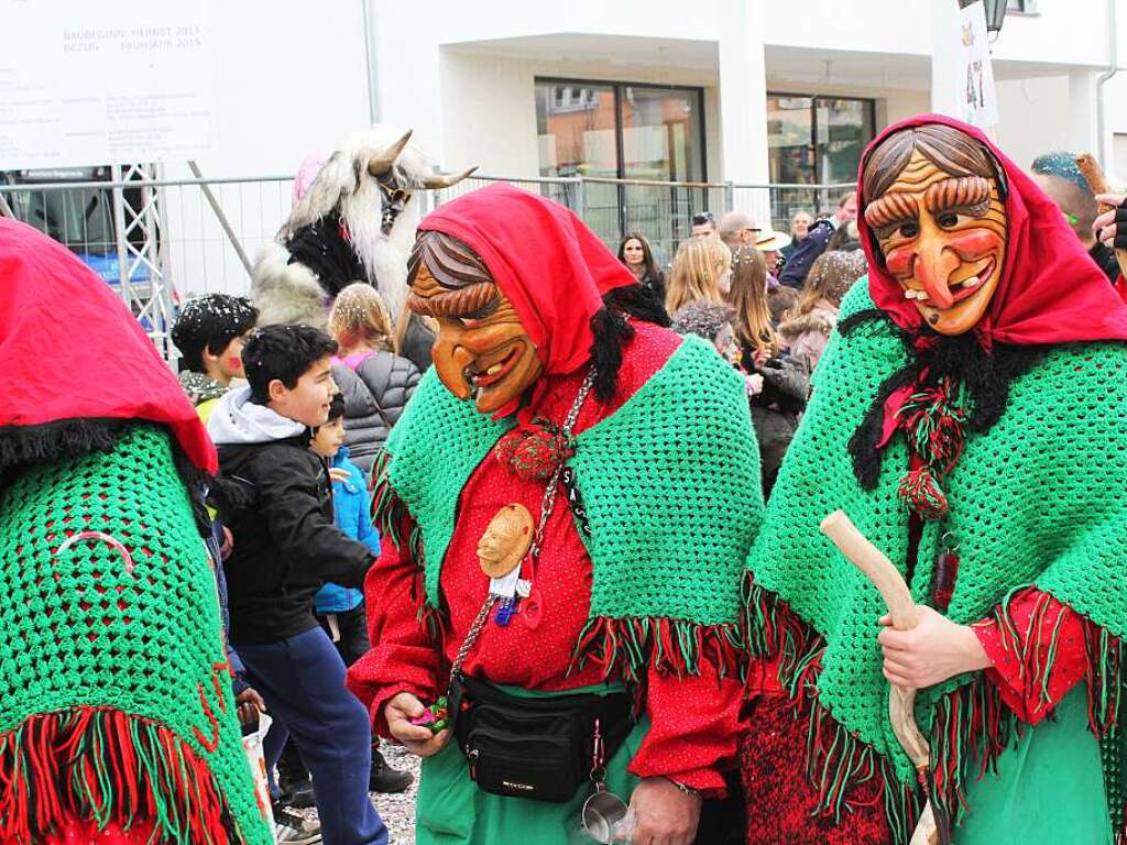 Viel zu sehen gab es beim Fasnet-Umzug in Bad Krozingen