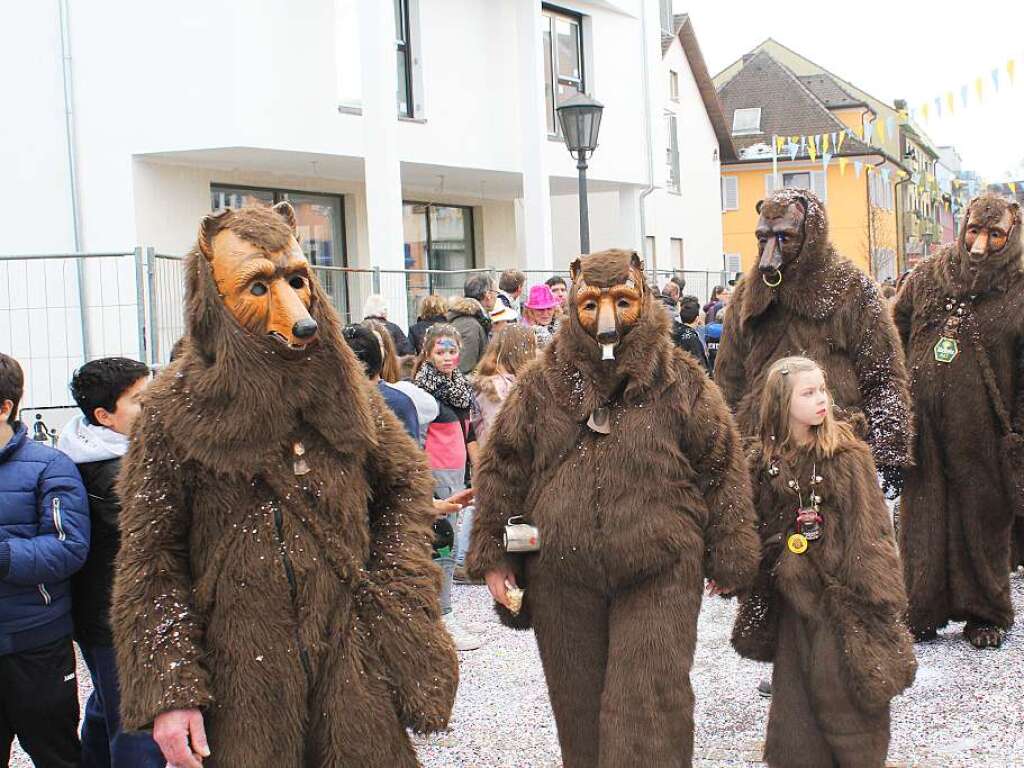 Viel zu sehen gab es beim Fasnet-Umzug in Bad Krozingen