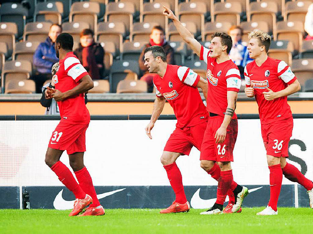 Der SC Freiburg hat gegen Hertha BSC Berlin 2:0 gewonnen.