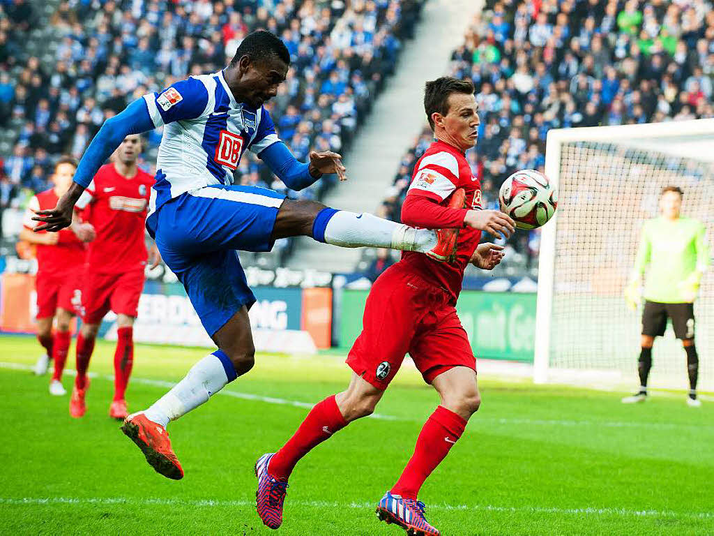 Der SC Freiburg hat gegen Hertha BSC Berlin 2:0 gewonnen.