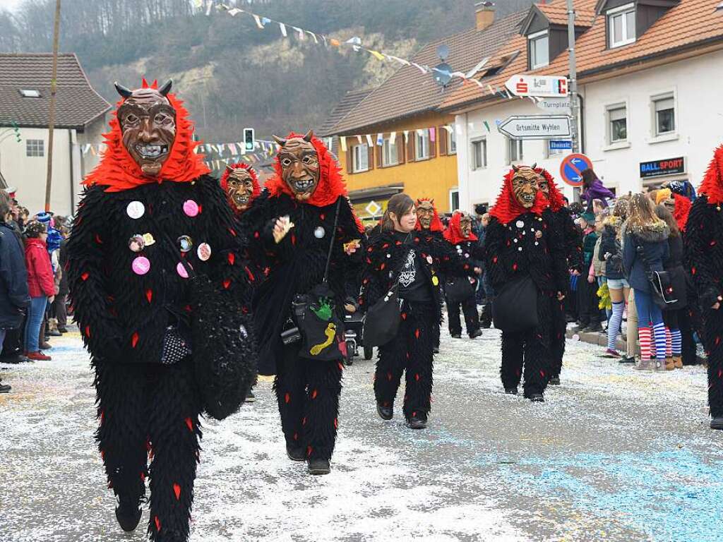 Eindrcke vom Umzug in Grenzach-Wyhlen