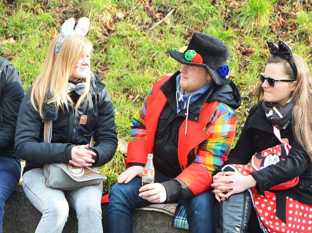 Eindrcke vom grenzberschreitenden Umzug in Rheinfelden.