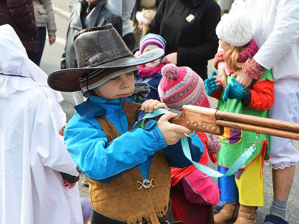 Eindrcke vom grenzberschreitenden Umzug in Rheinfelden.