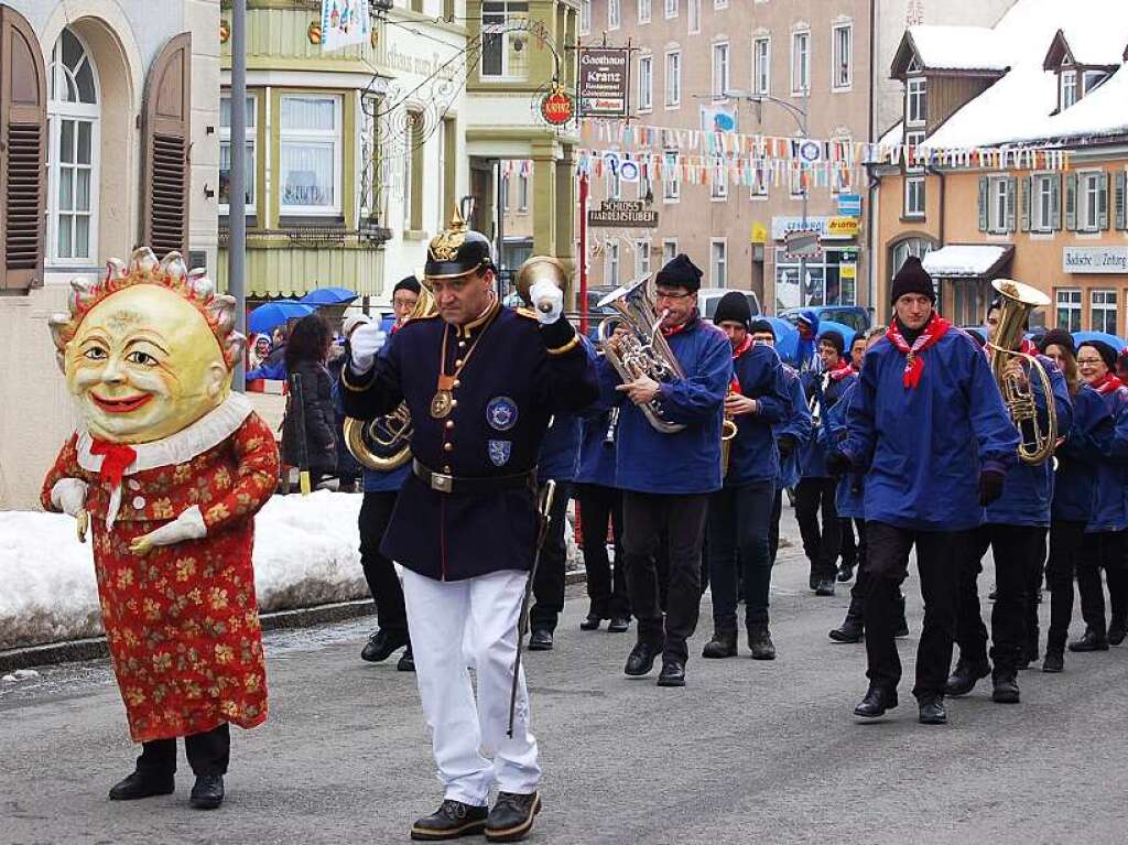 Beim Kinder- und Familienumzug in Bonndorf