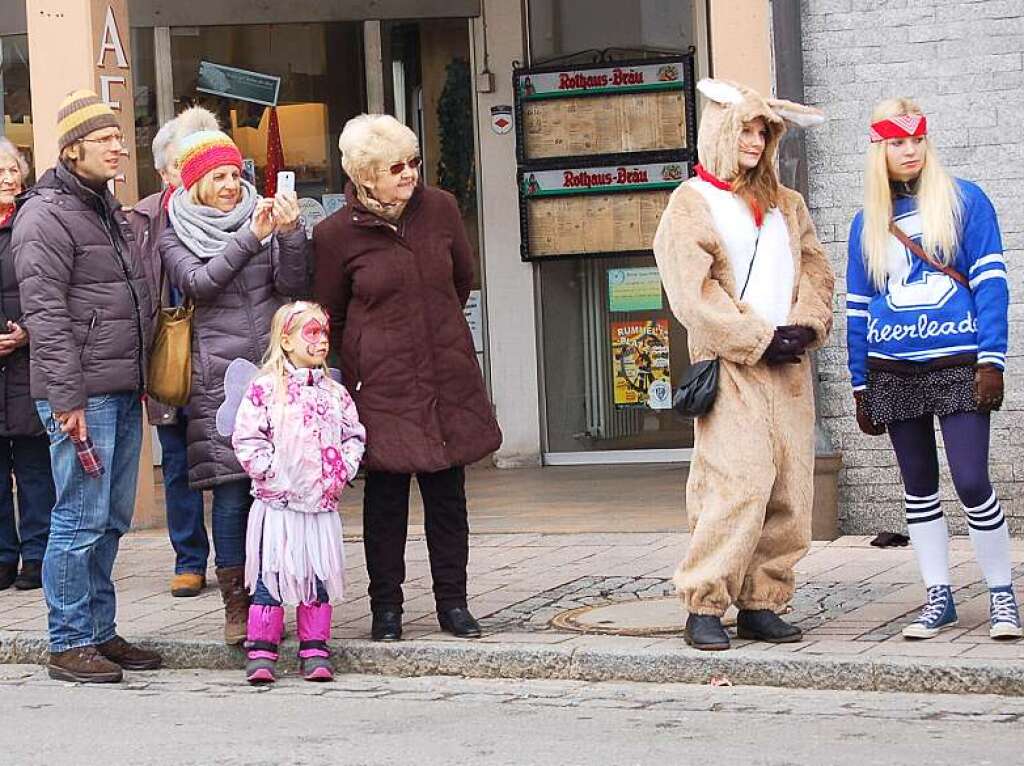 Beim Kinder- und Familienumzug in Bonndorf