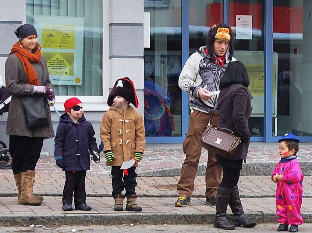 Beim Kinder- und Familienumzug in Bonndorf