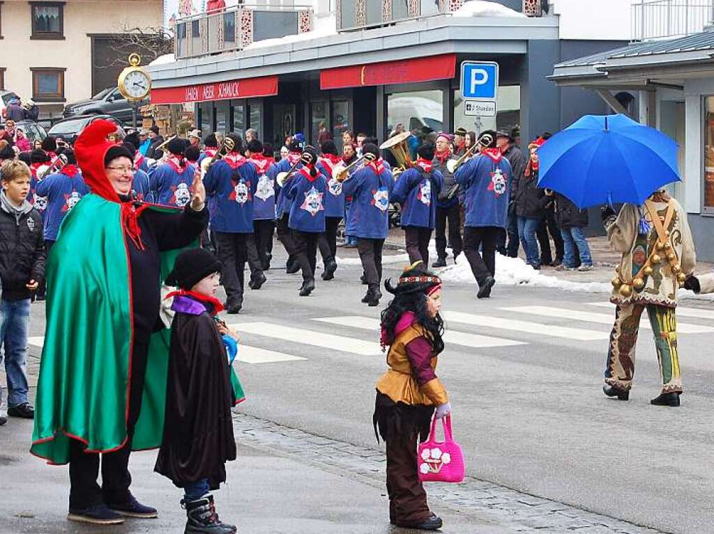 Beim Kinder- und Familienumzug in Bonndorf