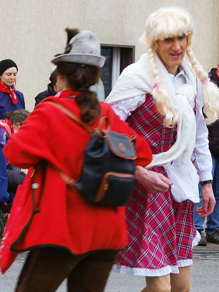 Beim Kinder- und Familienumzug in Bonndorf