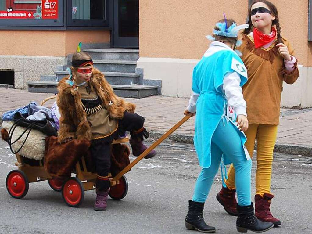 Beim Kinder- und Familienumzug in Bonndorf