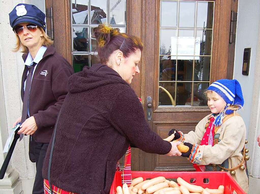 Beim Kinder- und Familienumzug in Bonndorf