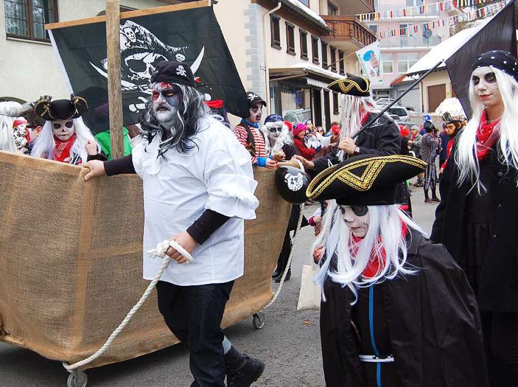 Beim Kinder- und Familienumzug in Bonndorf