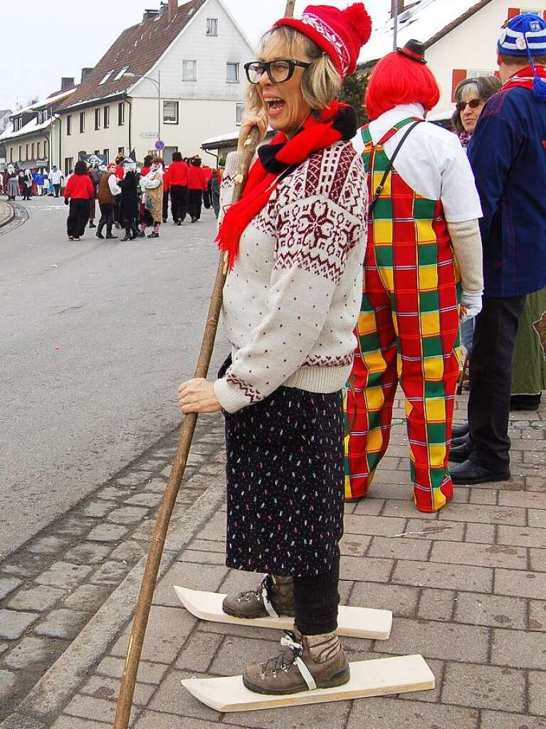 Beim Kinder- und Familienumzug in Bonndorf