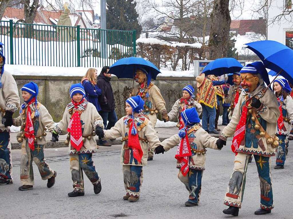 Beim Kinder- und Familienumzug in Bonndorf