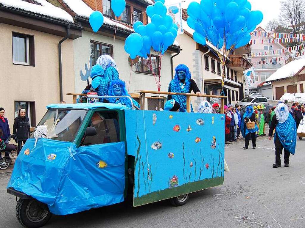 Beim Kinder- und Familienumzug in Bonndorf