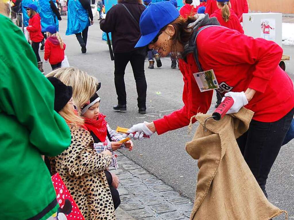 Beim Kinder- und Familienumzug in Bonndorf