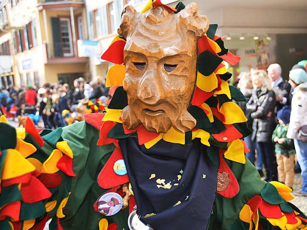 Bunt, tierisch und einfallsreich: In Schopfheim ging es am Fastnachtssonntag frhlich zu. Und die Besucher hatten ihre helle Freude.