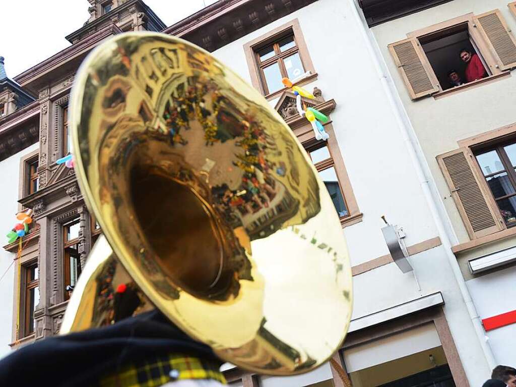 Bunt, tierisch und einfallsreich: In Schopfheim ging es am Fastnachtssonntag frhlich zu. Und die Besucher hatten ihre helle Freude.